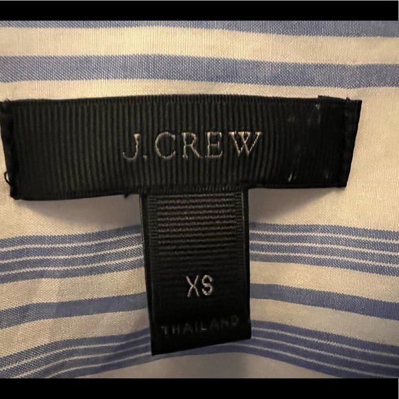 EUC J. Crew cotton striped tunic size XS - Picture 2 of 5